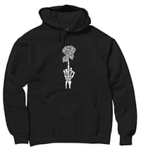 Image 1 of middle rose finger, milwaukee unknown pleasures hoodies