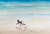 Image 3 of ORIGINAL  ’’Sandy Paws''　