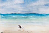 Image 2 of ORIGINAL  ’’Sandy Paws''　