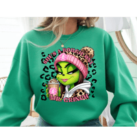 Image 3 of She’s a Bougie One Mr. Grinch Sweatshirt | Holiday Crewneck