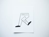 Image 1 of Break a Leg Postcard