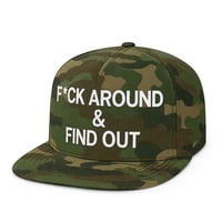  F*ck Around & Find Out Snapback  Camo