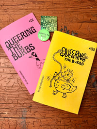 Reading Is Fundamental Bundle: Zines #01 + #02 + Pin + Magnet