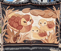 Image 3 of Duckies Woven Blankie