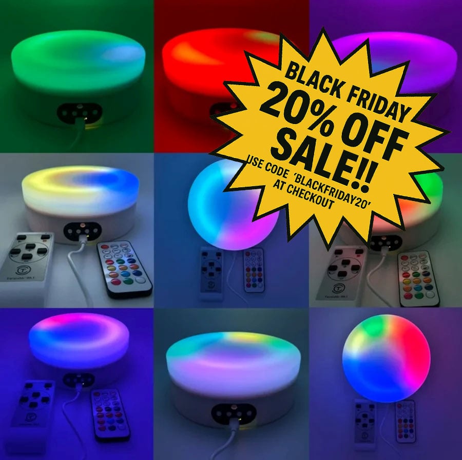 Image of 6" Color Dancer LED Turntable