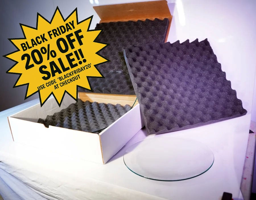 Image of "Fast" Glass Set with Padded Case for Liquid Light Shows