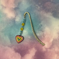 Colorful Heart Bookmark