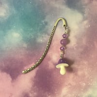 Image 1 of Purple Mushroom Bookmark