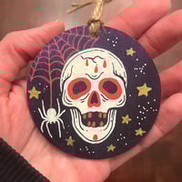 Image 4 of skull mask ornaments 3