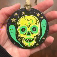 Image 5 of skull mask ornaments 3