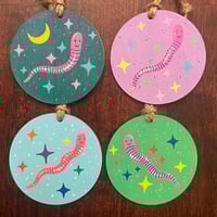 Image 1 of wormy ornaments 