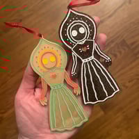 Image 4 of cryptid cookie ornaments 