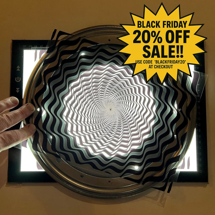 Image of 12" Lazy Susan Turntable / 6" Circle Mask