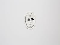 Thinking Man Sticker