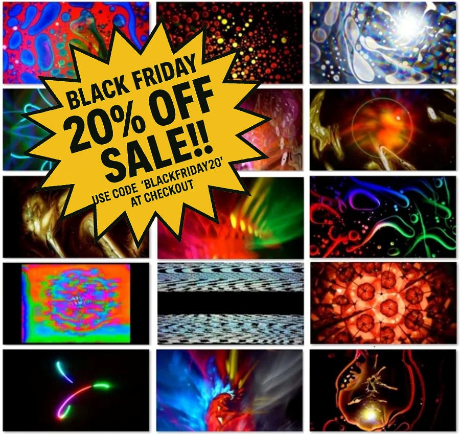 Image of Liquid Light Lab - VJ & Creators Video Pack - Vol 2