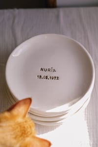 Image 3 of Platos personalizados | Vajilla de Cerámica Personalizada con nombres, frases...