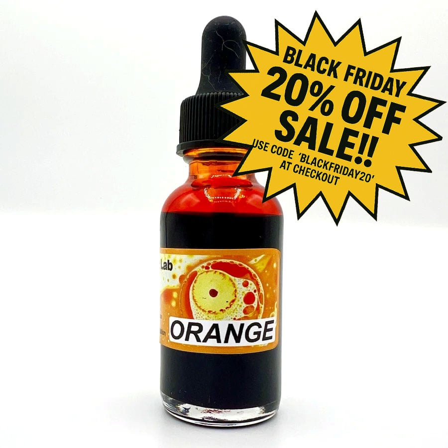 Image of Sunshine Orange - Concentrated Oil Dye for Liquid Light Shows - 1 oz 