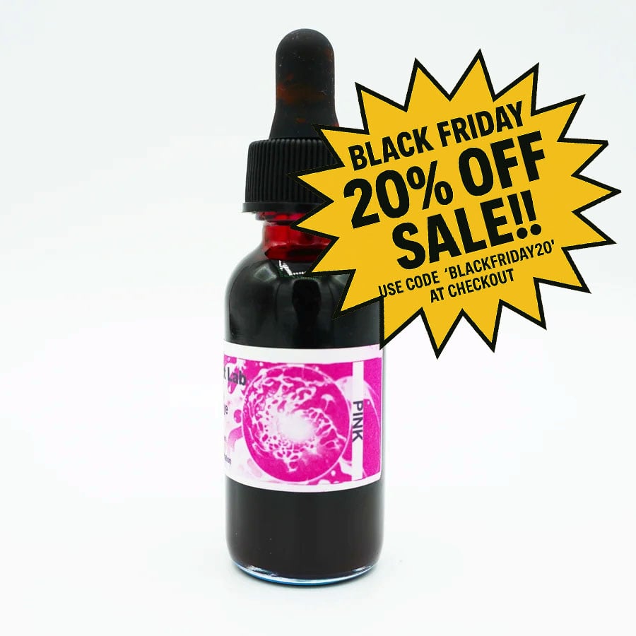 Image of Vibrant Hot Pink  - Concentrated Oil Dye for Liquid Light Shows - 1 oz.