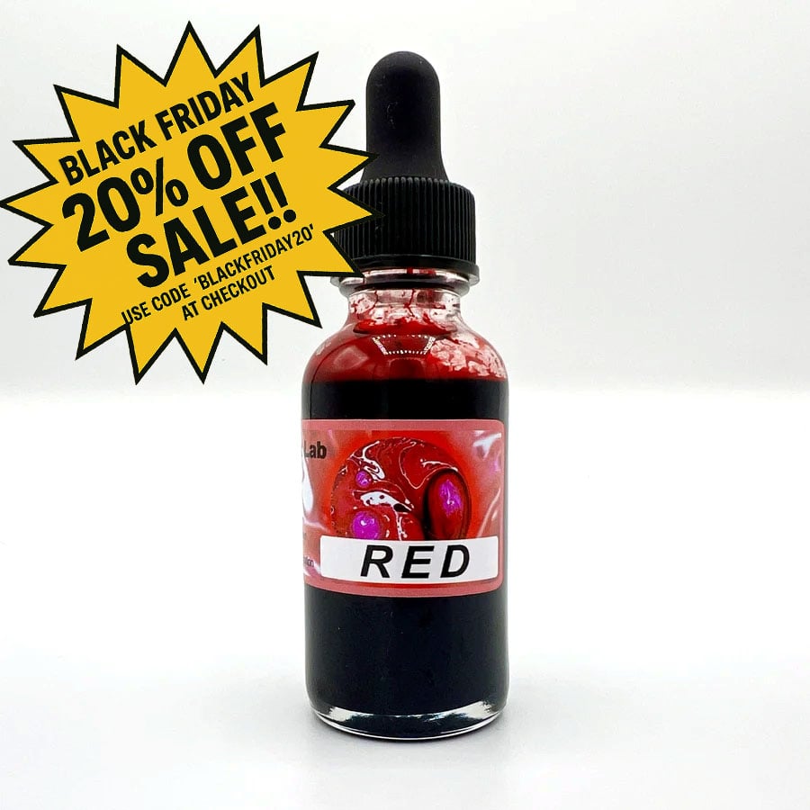 Image of Cherry Red - Concentrated Oil Dye for Liquid Light Shows - 1 oz 