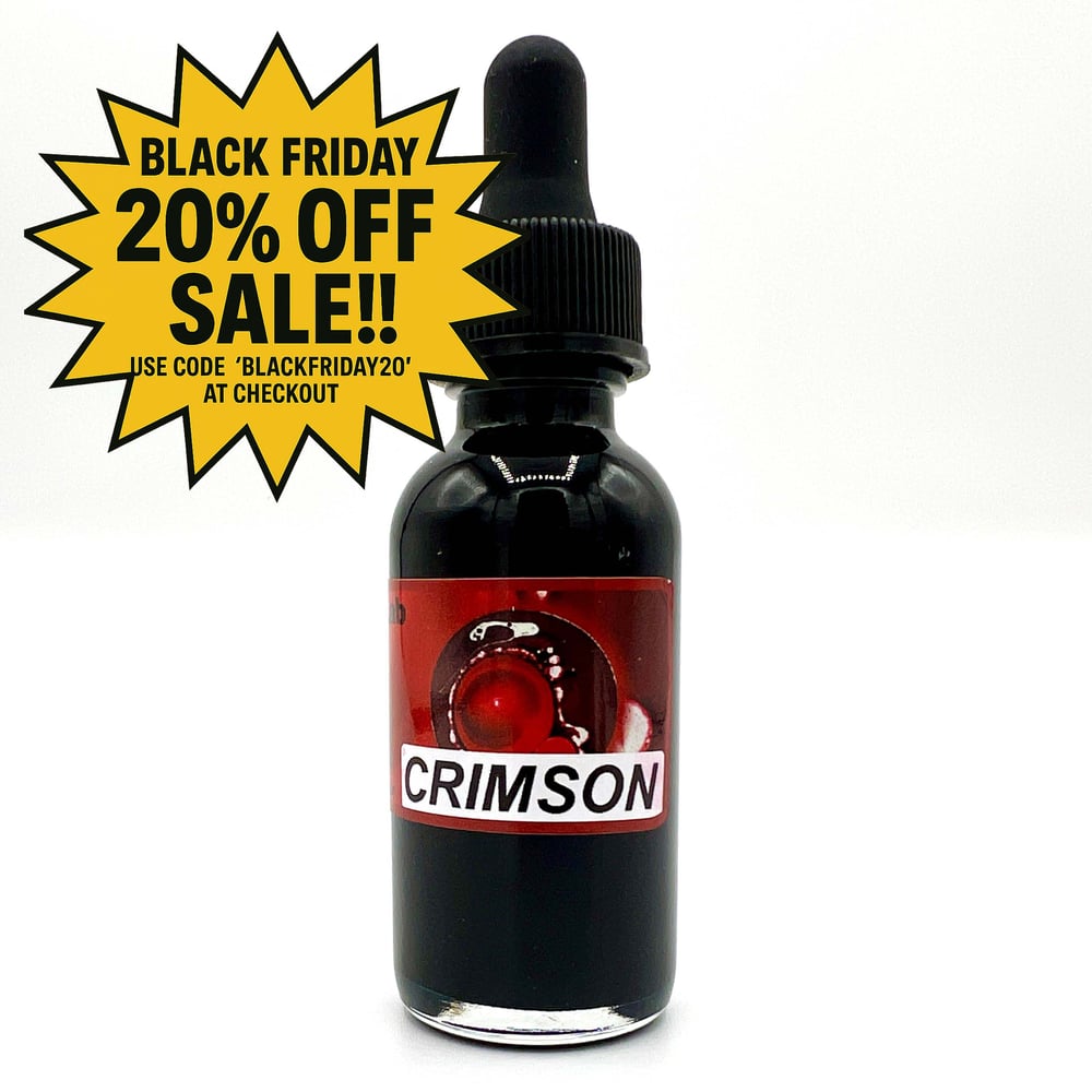 Image of Crimson Red - Concentrated Oil Dye for Liquid Light Shows - 1 oz