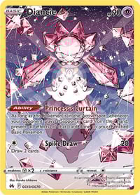 Diancie - Crown Zenith: Galarian Gallery - Near Mint
