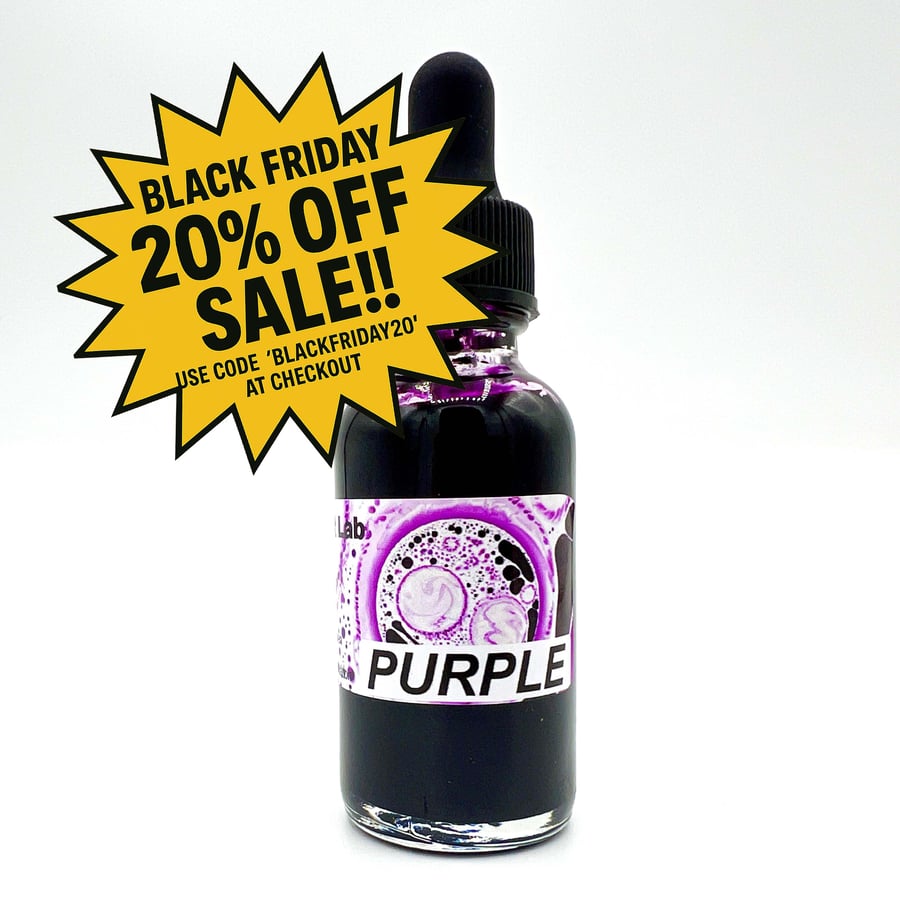 Image of Purple Haze - Concentrated Oil Dye for Liquid Light Shows - 1 oz 