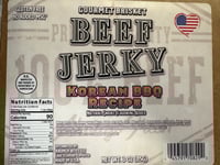 KOREAN BBQ GOURMET BRISKET JERKY