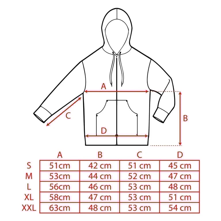 Mgła logo ZIP HOODIE 2025