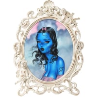 Baby Blue Framed Giclee Print