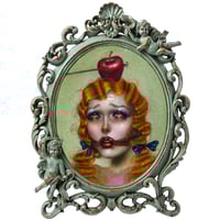 Black Bows Framed Giclee Print