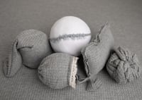 Image 1 of Baby Gray-snuggle weave Curated Colors set 