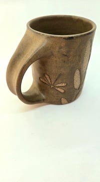 Image 1 of  DRAGONFLY MUG IN OAK