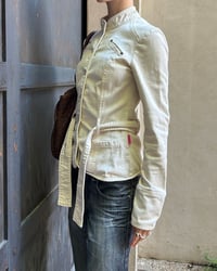 Image 4 of CREAM BUTTON UP JACKET