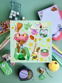 Image 2 of Bunny Cafe Mini Prints
