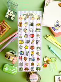 Image 2 of Daily Life Sticker Sheet