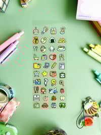 Image 4 of Daily Life Sticker Sheet