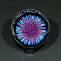 Image 1 of Purple Ghost Reticello Flower Marble