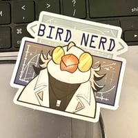 Bird Nerd Sticker