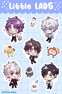 Little LADS Sticker Sheet