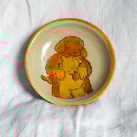 Image 1 of Hugging Teddy Plate