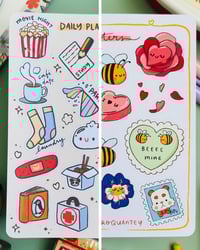 Image 1 of Paper Journal Sticker Sheets