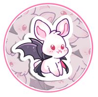 Bunniculua Sticker