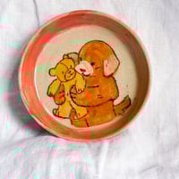 Image 1 of Big Hug Teddy Plate