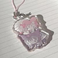 Image 2 of Madoka Magica x Sanrio Acrylic Phone Charm