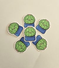 Image 2 of Cactus Cat Sticker