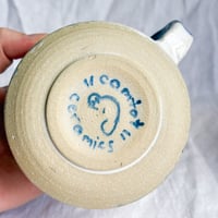 Image 5 of Blue in the Flowers Mug