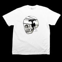 ENERGY SKULL ART BLACK TEE