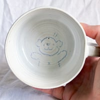 Image 4 of Short Blue Sleepy Mug