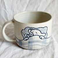 Image 1 of Blue Sleepy Mug