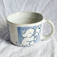 Image 3 of Skateboarding Blue Mug